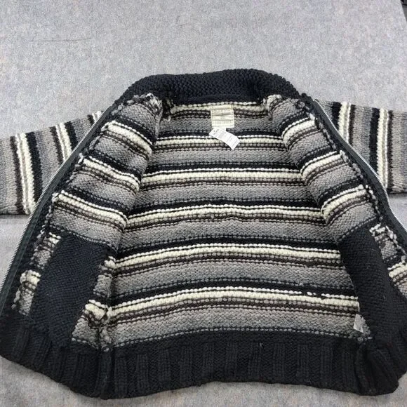 Todd Snyder x Kanata Hand Knit Jacket size XXL Black Grey NWT $698 Canada